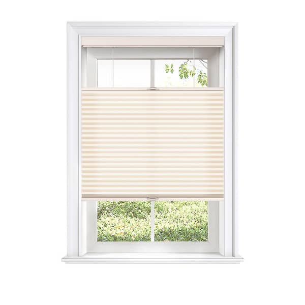 Zeno Custom Size Top Down/ Bottom Up Cellular Shades for Indoor Windows – Light Filtering or Blackout