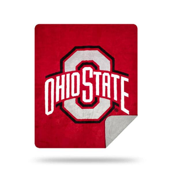 Unbranded Ohio State University Polyester Throw Blanket