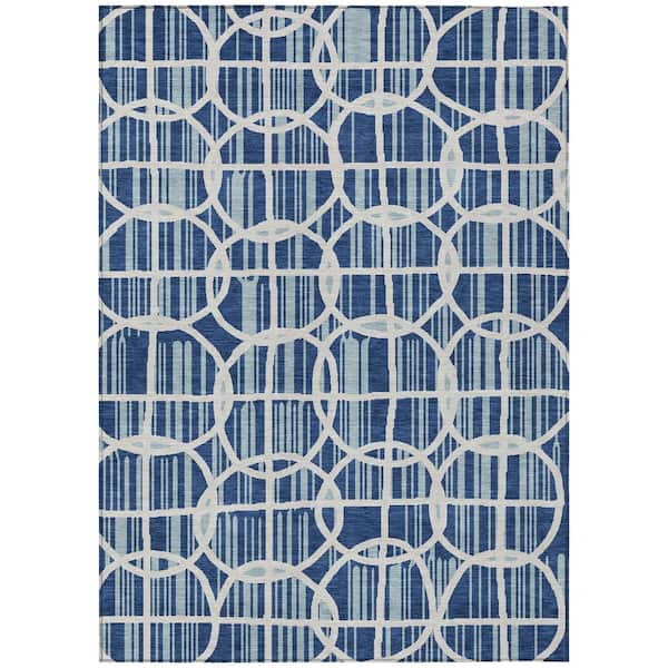 Chantille Machine Washable Indoor/Outdoor Abstract ACN2769 Baltic 10 ft. x 14 ft. Area Rug