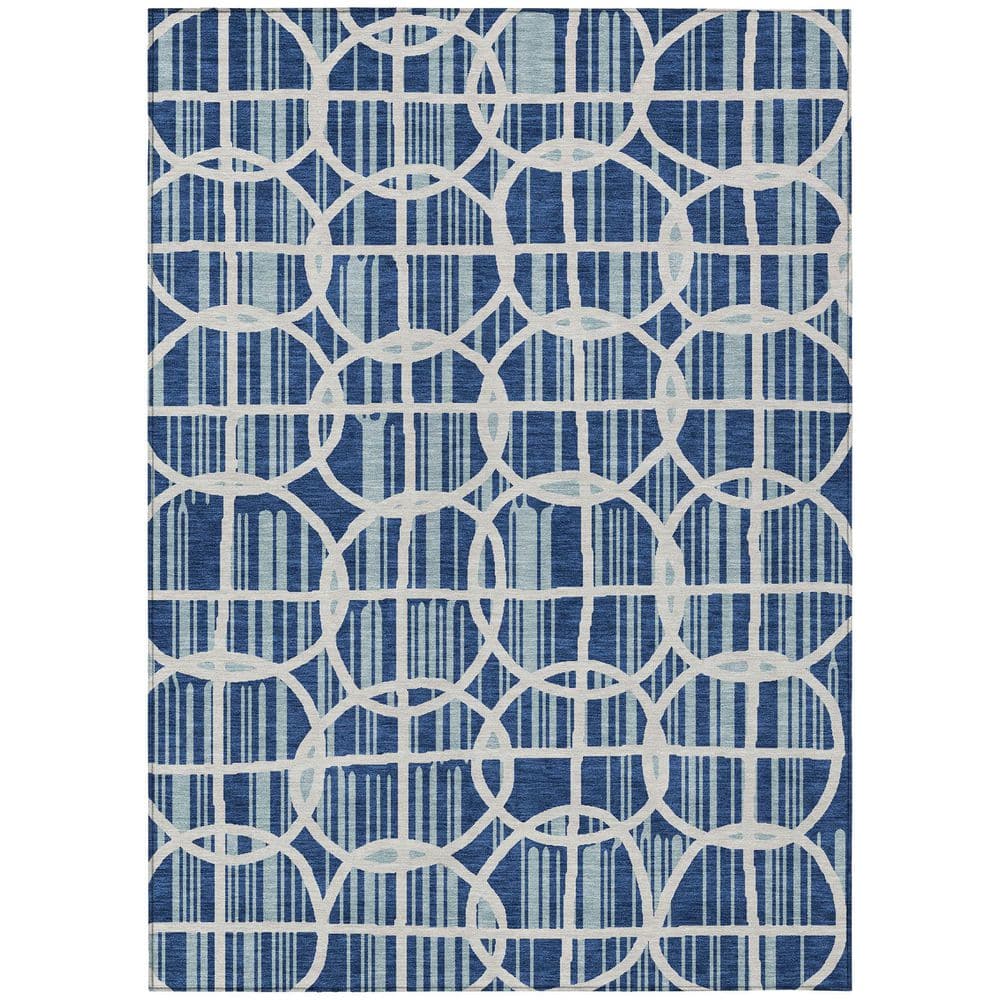 Chantille Machine Washable Indoor/Outdoor Abstract ACN2769 Baltic 5 ft. x 7 ft. 6 in. Area Rug price history on PriceWatchPro