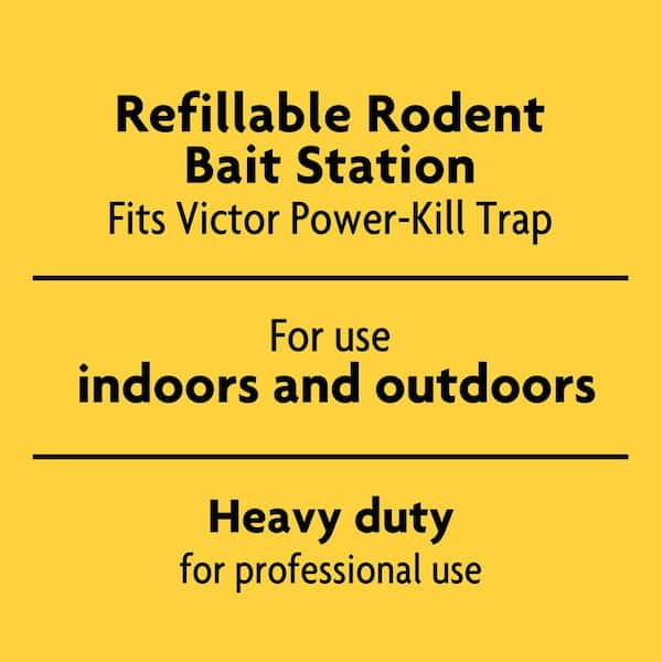 Heavy-Duty Rodent Bait Station