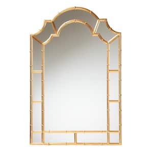 Bedivere 30 in. W x 45 in. H Arch Wall Mirror