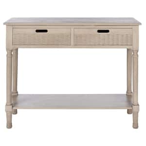 Landers 2-Drawer Off-White Console Table