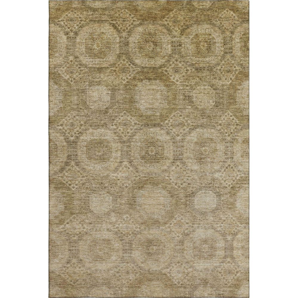 Addison Rugs Mayfield Premium Machine Washable Abstract AMF1925 Brown 3 ...