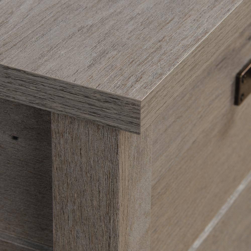 Mystic Oak Square Storage Coffee Table with Drawers