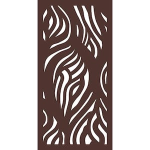 5/16 in. x 24 in. x 48 in. Wooloomai Modular Hardwood Composite Decorative Fence Panel