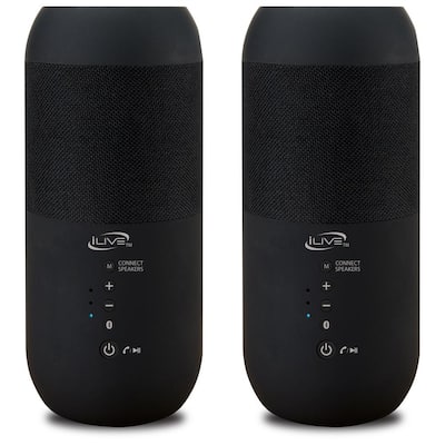 BEFREE SOUND Dual 8 in. Bluetooth Wireless Speaker with Reactive