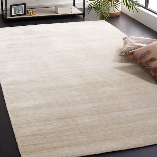 Mirage 5 ft. x 8 ft. Beige Striped Marle Area Rug