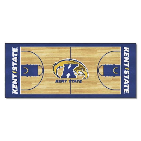 FANMATS Kent State University Blue 2 ft. x 6 ft. Court Runner Rug
