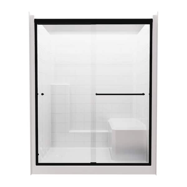 60 x 36 - Direct-to-stud - Shower Stall Kits - The Home Depot