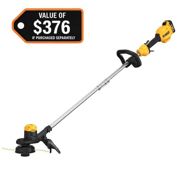 20V MAX 13 in. Cordless Battery Powered String Trimmer Kit with (1) 4 Ah Battery & Charger