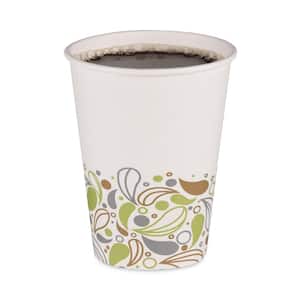 Deerfield 12 oz. Disposable Paper Cups, Hot Drinks, 50 Cups / Sleeve, 20 Sleeves / Carton