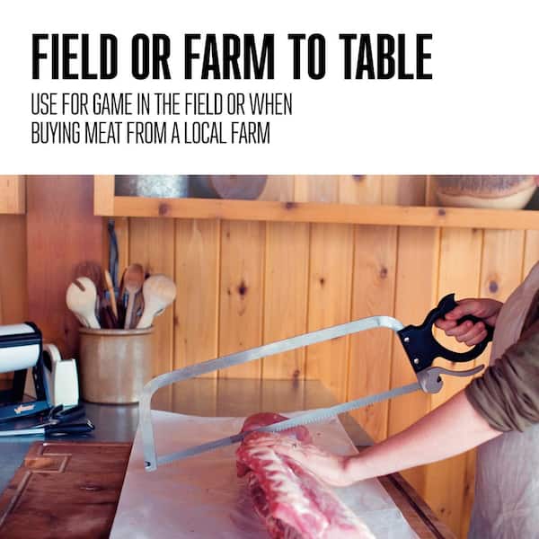 25 in. Stainless Steel Butcher Meat Saw 25 in. Stainless Steel Butcher Meat Saw
