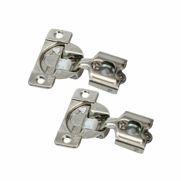 1/2 Overlay Restricted Angle to 90 Deg Soft Close Face Frame Cabinet Hinges 6 