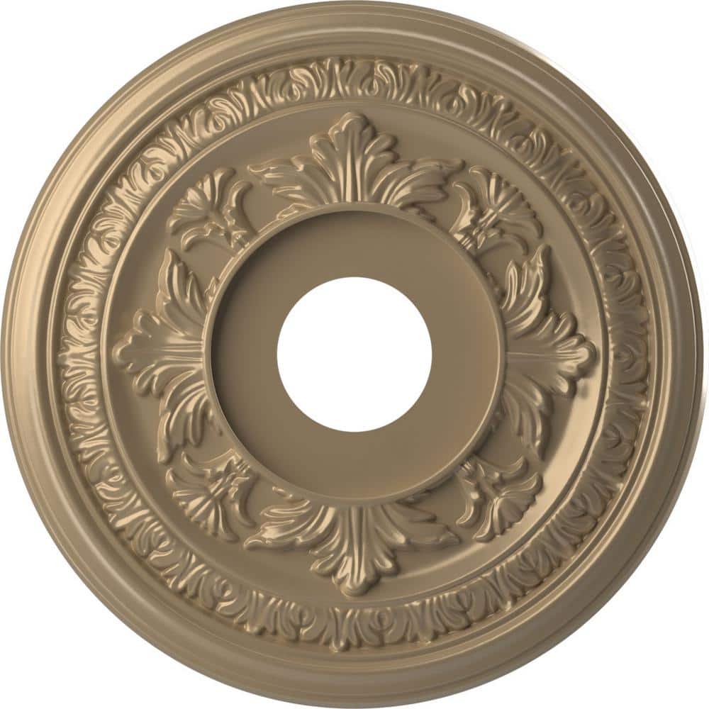16 in. O.D. x 3-1/2 in. I.D. x 1 in. P Baltimore Thermoformed PVC Ceiling Medallion in Universal Metallic Champagne Mist price history on PriceWatchPro