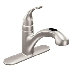 Integra Single-Handle Pull-Out Sprayer Kitchen Faucet with Power Clean in Spot Resist Stainless