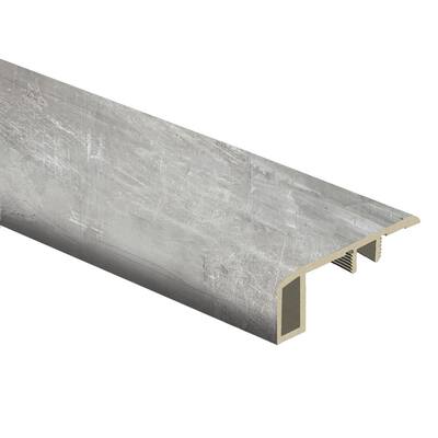 Scratch Stone 7/16 in. Thick x 1-3/4 in. Wide x 72 in. Length Vinyl Carpet Reducer Molding