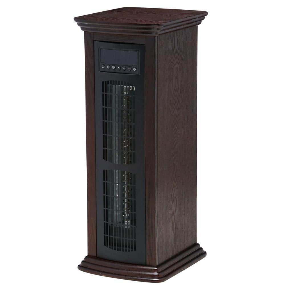 Lifesmart 27 In 1500 Watt Deluxe Infrared Room Tower Heater With Remote Ls Irtwr 1 The Home Depot