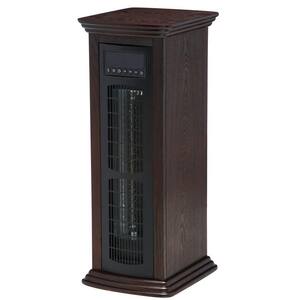 27 in. 1500-Watt Deluxe Infrared Room Tower Heater with Remote