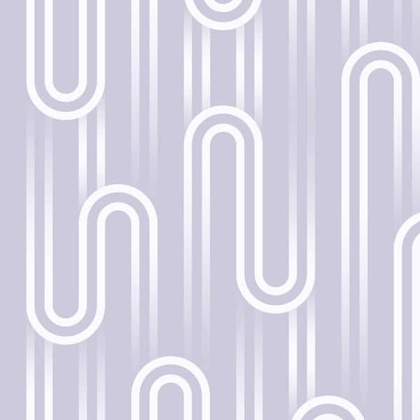 Envy Ups N Downs Lavender Matte Non Woven Removable Paste The Wall Wallpaper Sample