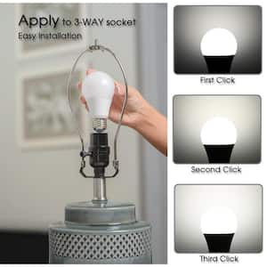 50/100/150-Watt Equivalent A21 Energy Saving 3-Way LED Light Bulb Daylight 5000K (2-Pack)