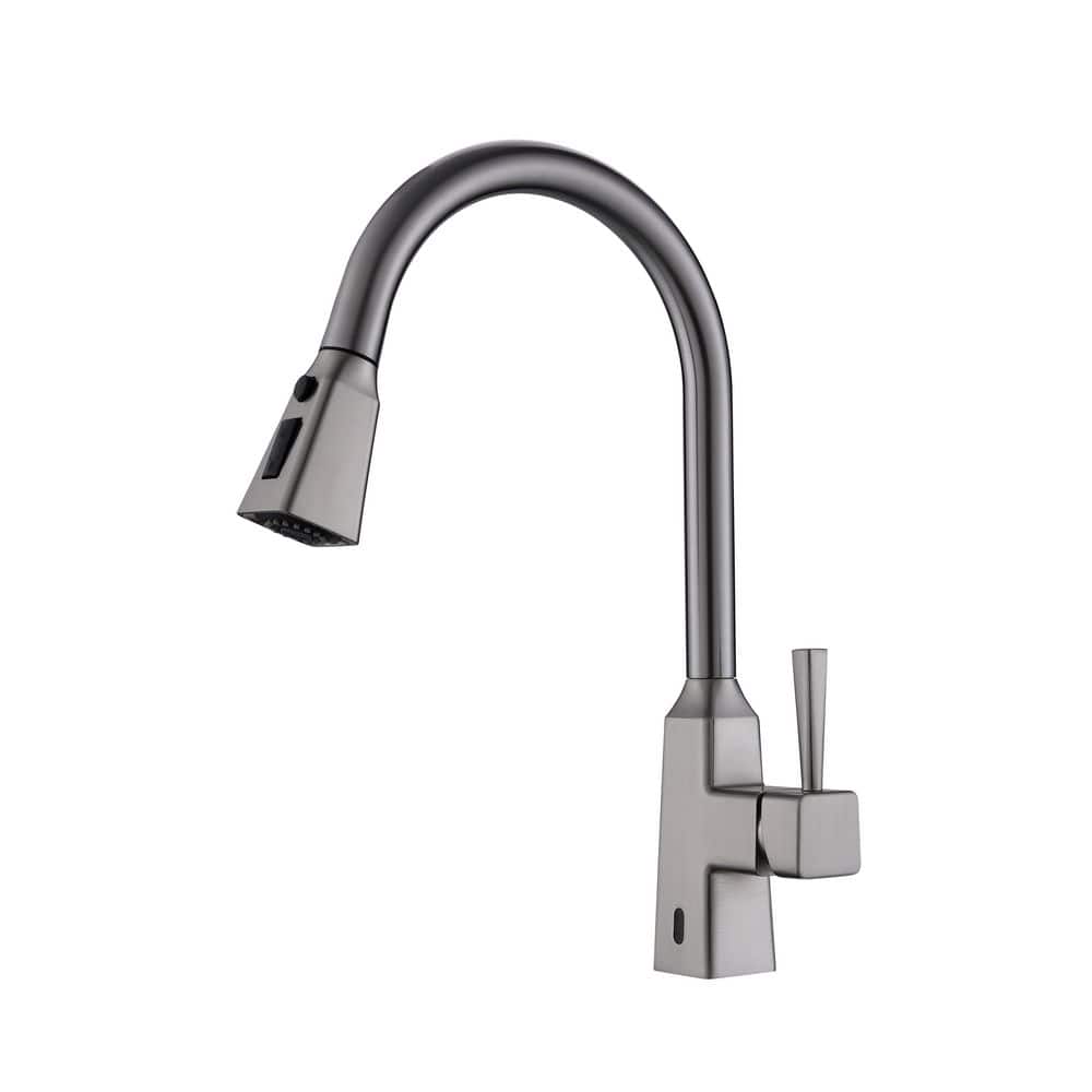 Flynama Three Modes of Spray Induction Zinc Alloy Kitchen Faucet in