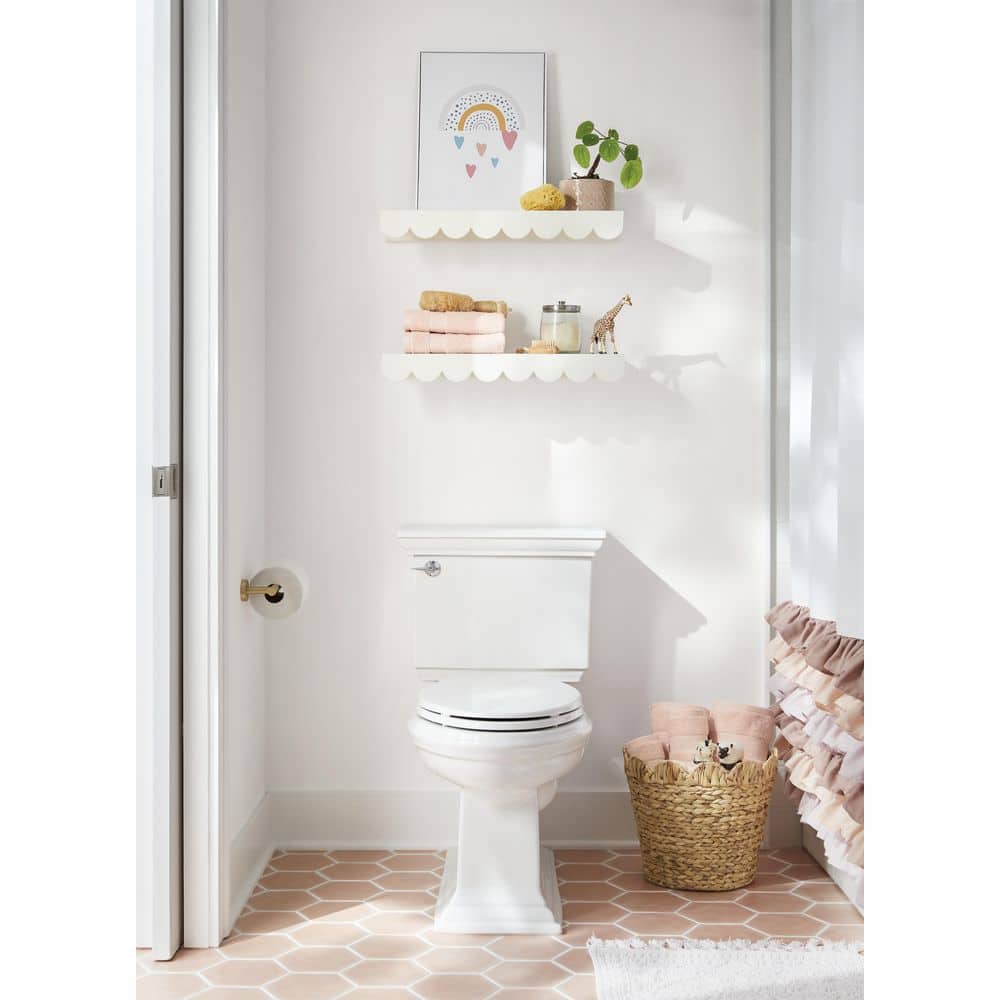 Serenity 20" EarthyTeak Solid Wood Spa Shower Bench with Shelf