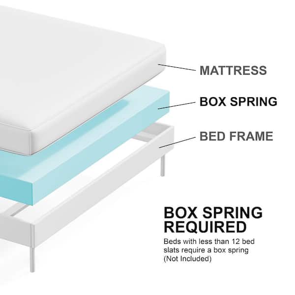 Soun Gray Wood Frame Queen Panel Bed with Geometric Design Headboard
