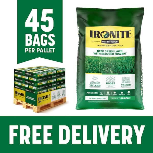 30 lbs. Dry Lawn and Garden Fertilizer 1-0-0 Pallet (45-Bags)