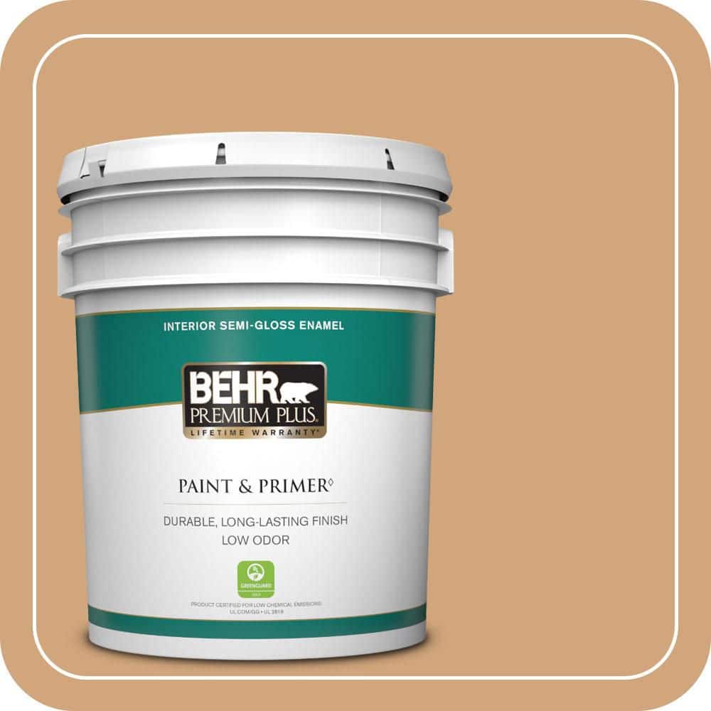 5 gal. #MQ2-07 City Sunrise Semi-Gloss Enamel Low Odor Interior Paint & Primer price history on PriceWatchPro