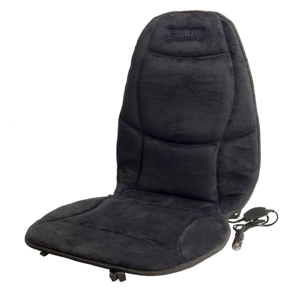 Soft Velour 12-Volt Heated Seat Cushion