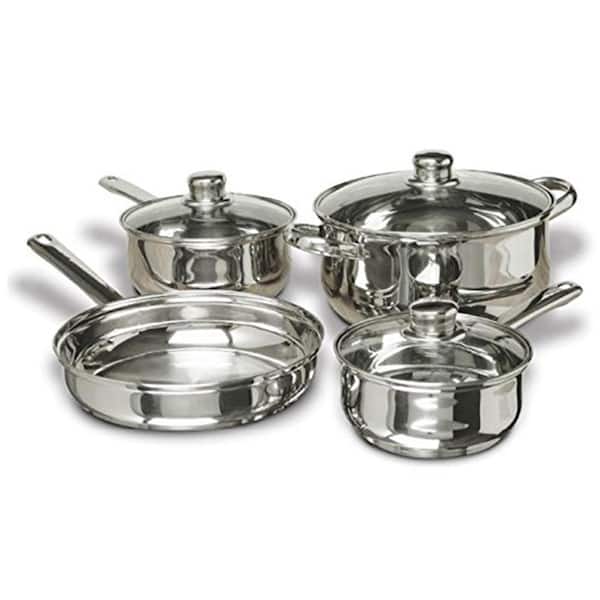 7 PCS Stainless Steel Starter Cookware Set