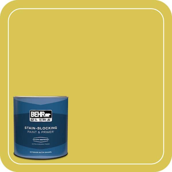 BEHR ULTRA 1 qt. Home Decorators Collection #HDC-SM16-10 Pepperoncini Extra Durable Satin Enamel Interior Paint & Primer