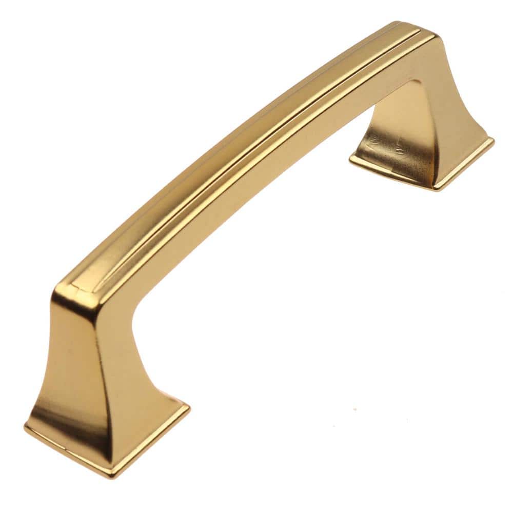 3 in. Brass Gold Deco Base Cabinet Pulls (10-Pack) price history on PriceWatchPro