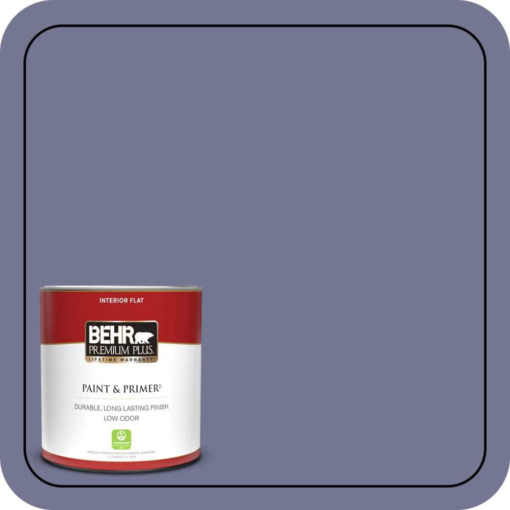 1 qt. #S560-5 Royal Fortune Flat Low Odor Interior Paint & Primer price history on PriceWatchPro