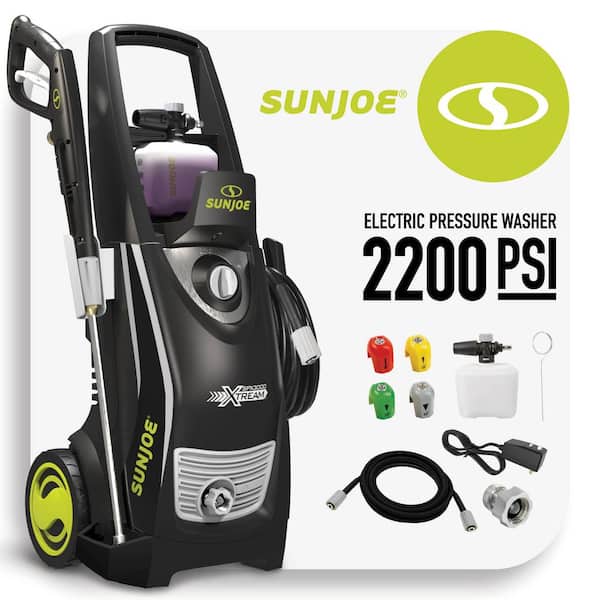 Sun Joe 1700 PSI 1.2 GPM 13 Amp Cold Water Xtream Clean Corded Electric Pressure Washer