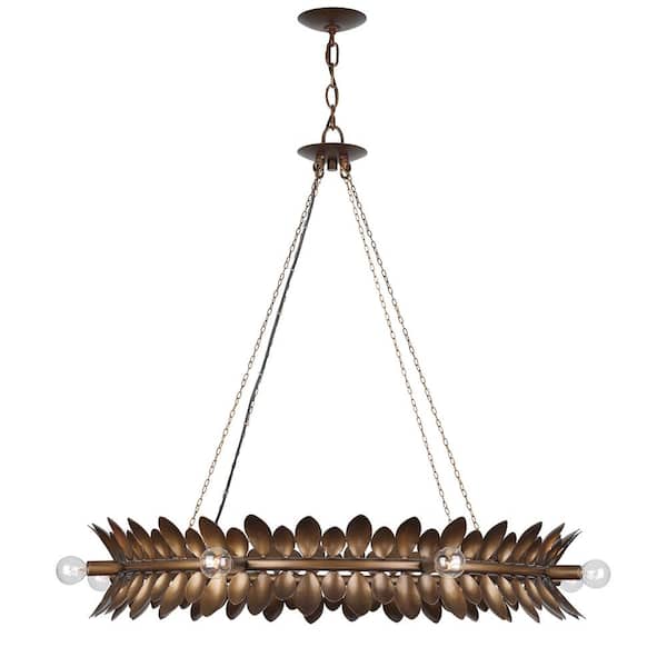 Savoy House Breegan Jane by Savoy House Heiress 8-Light Patinated Bronze Chandelier