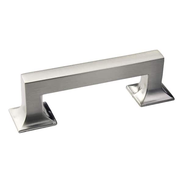 HICKORY HARDWARE Studio 3 in. (76 mm) C/C Stainless Steel Cabinet Door and Drawer Pull