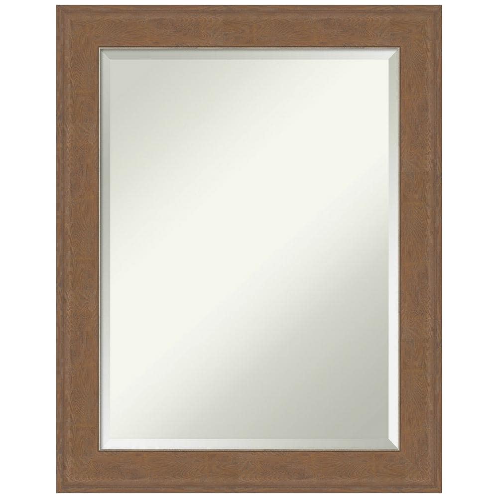 Alta Medium Brown 22.5 in. H x 28.5 in. W Framed Wall Mirror price history on PriceWatchPro