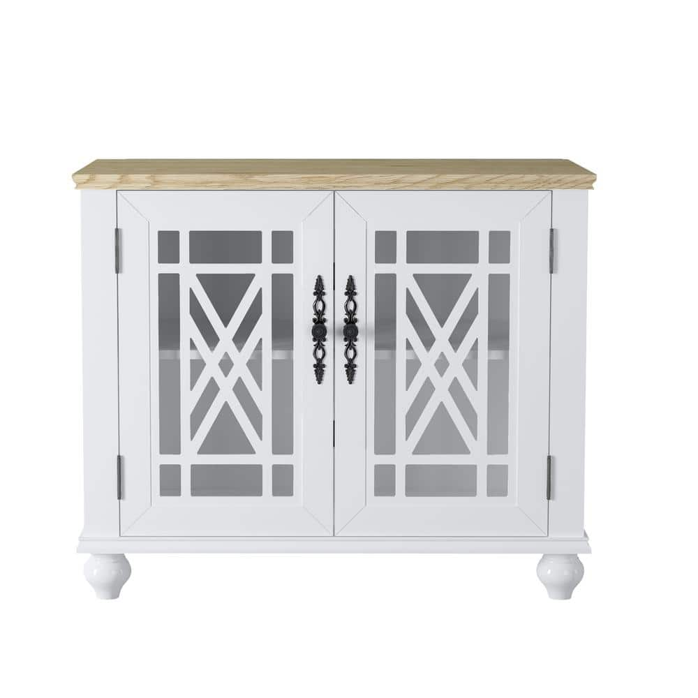 Beautiful! Stanly SideBoard In Heritage White 54”W x 17 1/2”D X 32”H for  Sale in West Babylon, NY - OfferUp