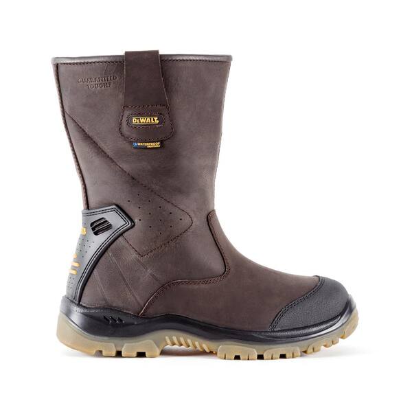 waterproof steel toe slip on boots