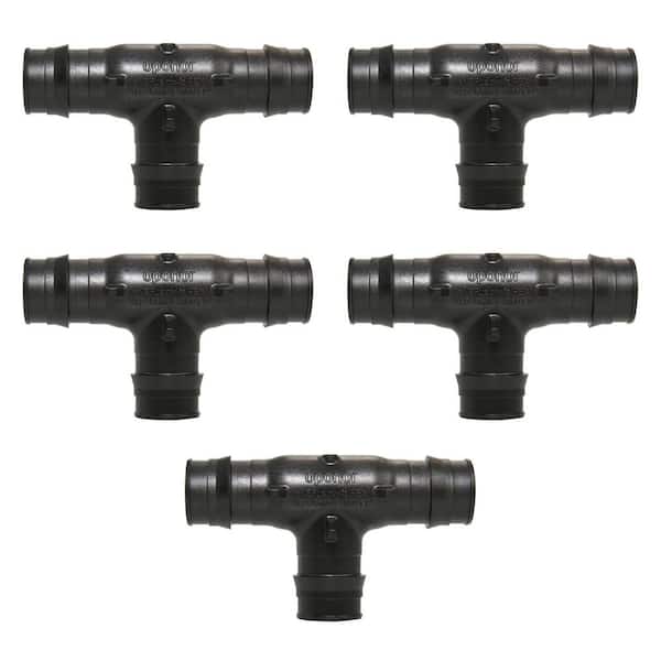 Uponor ProPEX 3/4 in. PEX-A Expansion Barb Engineered Polymer Tee (5-Pack)