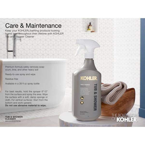 KOHLER Artifacts 66 in. x 32.5 in. Soaking Bathtub with