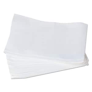 9 in. x 16-3/5 in. White X70 Cleaning Wipes, Flat Sheet (300/Carton)