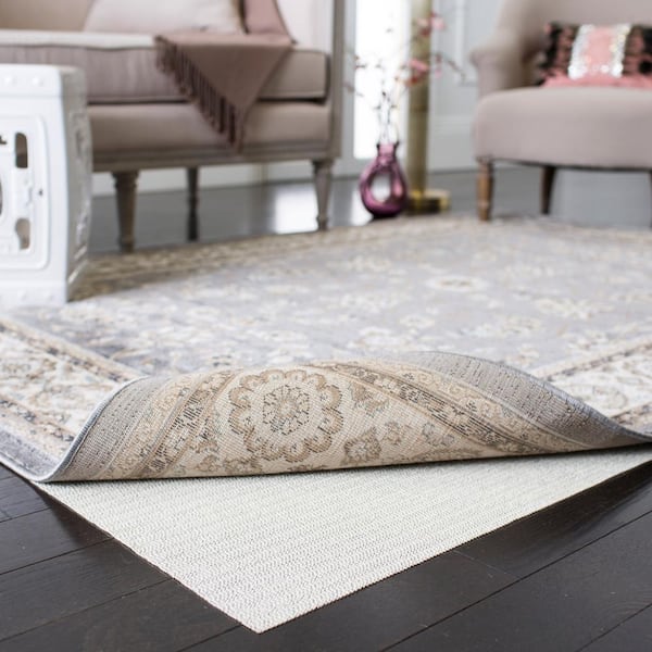 Flat White 2 ft. x 12 ft. Non-Slip Rug Pad