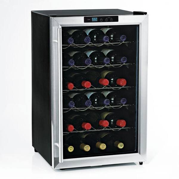 Wine Enthusiast Silent 28-Bottle Single Zone Wine Cooler