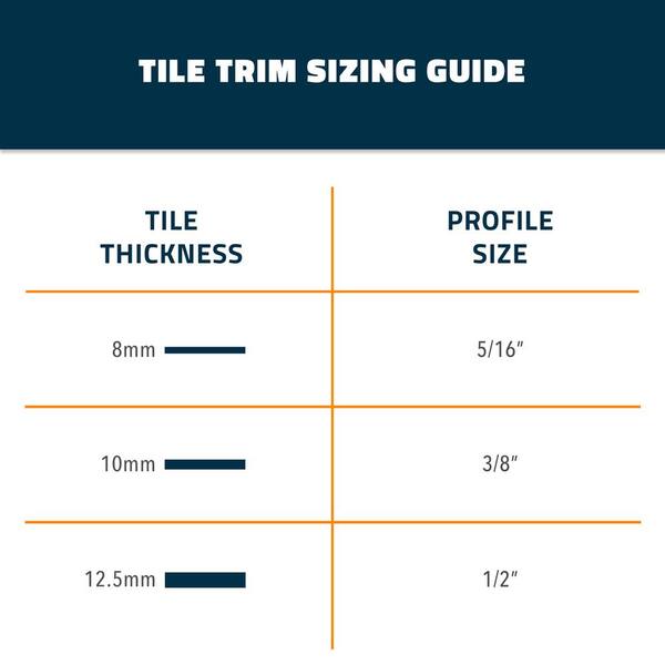 L-Shape Edge 1/2 in. Brilliant White Profile L-Shape Edge 1/2 in. Brilliant White Profile