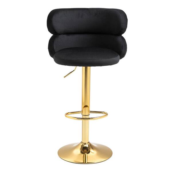 nicholson low back bar stool