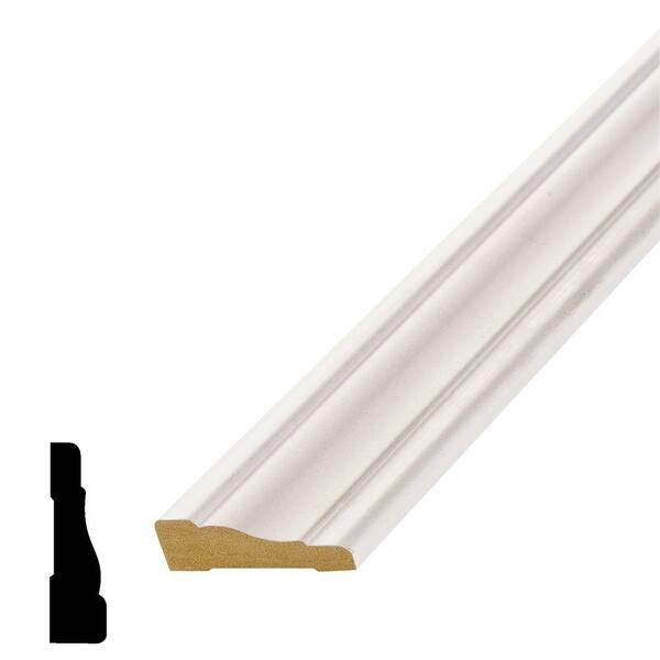 FINISHED ELEGANCE FE 356 5/8 in. x 2-1/4 in. Painted MDF Casing ...