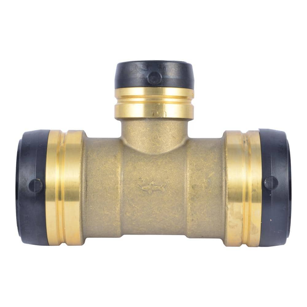 2" x 2" x 1-1/4" Inch Brass Tee Reducing Fitting Plumbing 